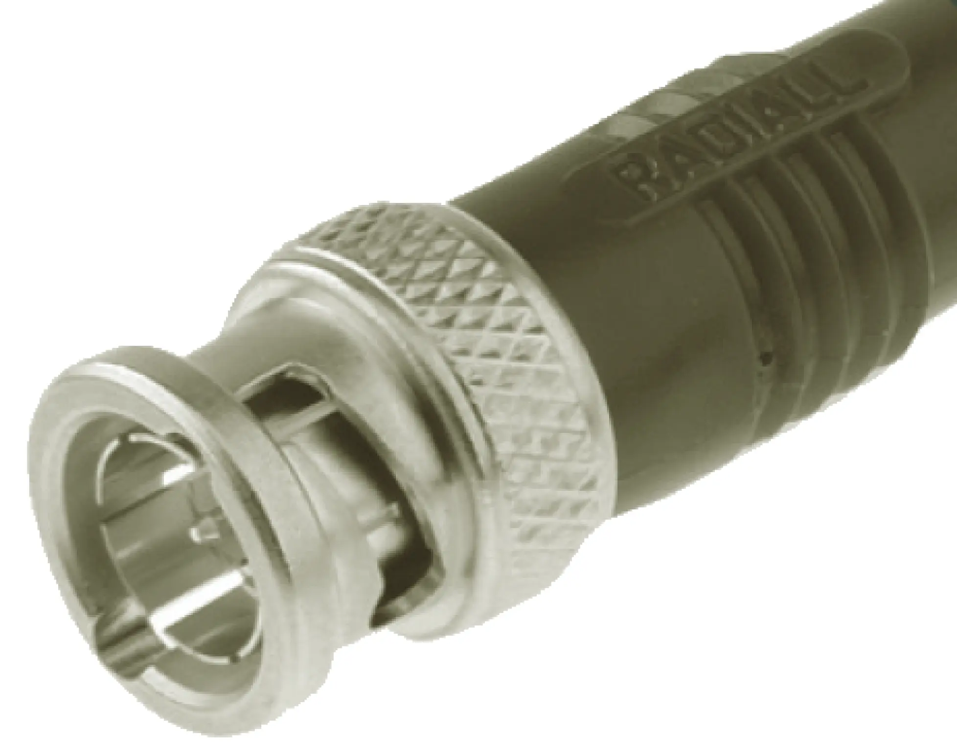 Produktfoto 1 von Radiall BNC Stecker Koaxialsteckverbinder BNC-Steckverbinder, Kabel, für HDTV 1/4,8 Typ-Kabel, 75 Ω Crimpbefestigung,