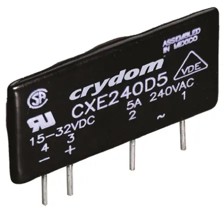 Sensata Crydom THT Halbleiterrelais mit Nulldurchgang, 1-poliger Schließer 660 V eff / 5 A