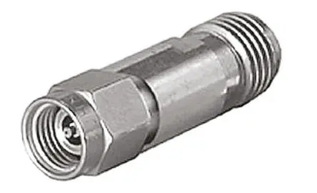 Produktfoto 1 von Huber+Suhner HF Adapter, 50 Ω, Gerade, 33GHz Stecker Buchse, Koaxial Nennspannung