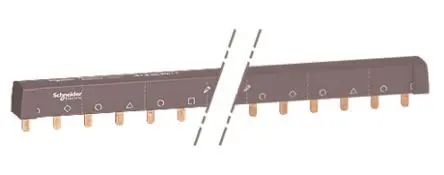 Produktfoto 1 von Schneider Electric, Acti9 Reihe Stromschiene, 4 -phasig, 415 V ac 100A, 18 mm Raster, Acti9 Reihe