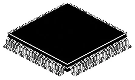 Produktfoto 1 von Texas Instruments Mikrocontroller MSP430F5529 16 bit Oberfläche 128kB Flash LQFP 80-Pin 25 MHz 10 kB RAM
