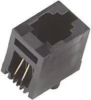 Produktfoto 1 von MH Connectors MHRJJ Buchse RJ22-Steckverbinder, 1-Port 4-polig Ungeschirmt Kabel Gerade