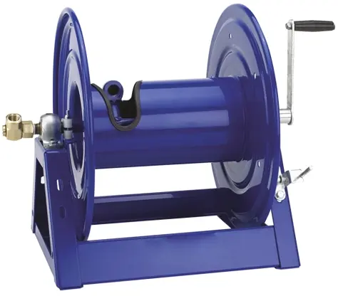 Produktfoto 1 von RS PRO Schlauchtrommel Innen ø 19 mm Ø 445 mm 53 m bis 210 bar 3/4 in