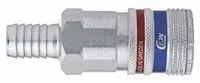 Produktfoto 1 von CEJN Pneumatische Schnellsteckkupplung, Messing, Stahl Stecker/Buchse, ISO-Norm, Standard & belüftete Sicherheit, 13mm