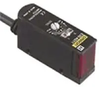 Produktfoto 1 von Omron E3S Kubisch Optischer Sensor, Diffus, NPN Ausgang, Vorverdrahtet