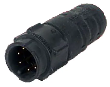 Produktfoto 1 von Switchcraft EN2 Standard Rundsteckverbinder Stecker 2-polig Stecker 13A Kabel IP68, IP69K
