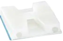 Produktfoto 1 von Thomas & Betts Befestigungssockel, Nylon 6.6 Blau 28.58 mm x 4.8 mm Kabelbinder x 28.58 mm