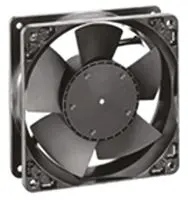 ebm-papst 4100 N Axiallüfter, Kugel, 48V dc / 3.5 W, 2800 U/min, 160 m³/h IP68 119 mm 38mm 38 mm