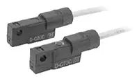 Produktfoto 1 von SMC Pneumatikzylinder & Betätiger-Schalter D-C7 2-Draht-Kabel mit offenem Ende Stirnband Öffner Reed 24 V dc LED