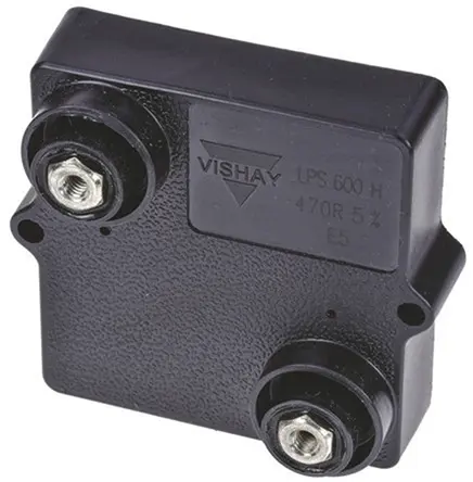 Produktfoto 1 von Vishay LPS600 Dickschicht Lastwiderstand 27kΩ ±10% / 600W, Planar Schraubanschluss, -55°C → +155°C