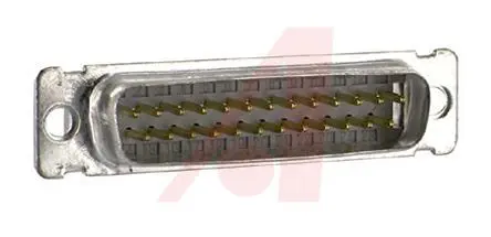 Produktfoto 1 von 3M 8200 D-Sub-Steckverbinder gewinkelt, 25-polig 1.27 mm Raster, Kabel Buchse