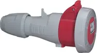 Produktfoto 1 von Legrand P17 Tempra Pro Leistungssteckverbinder Rot, 415V 2P+PE / 32A, Kabel IP66, IP67