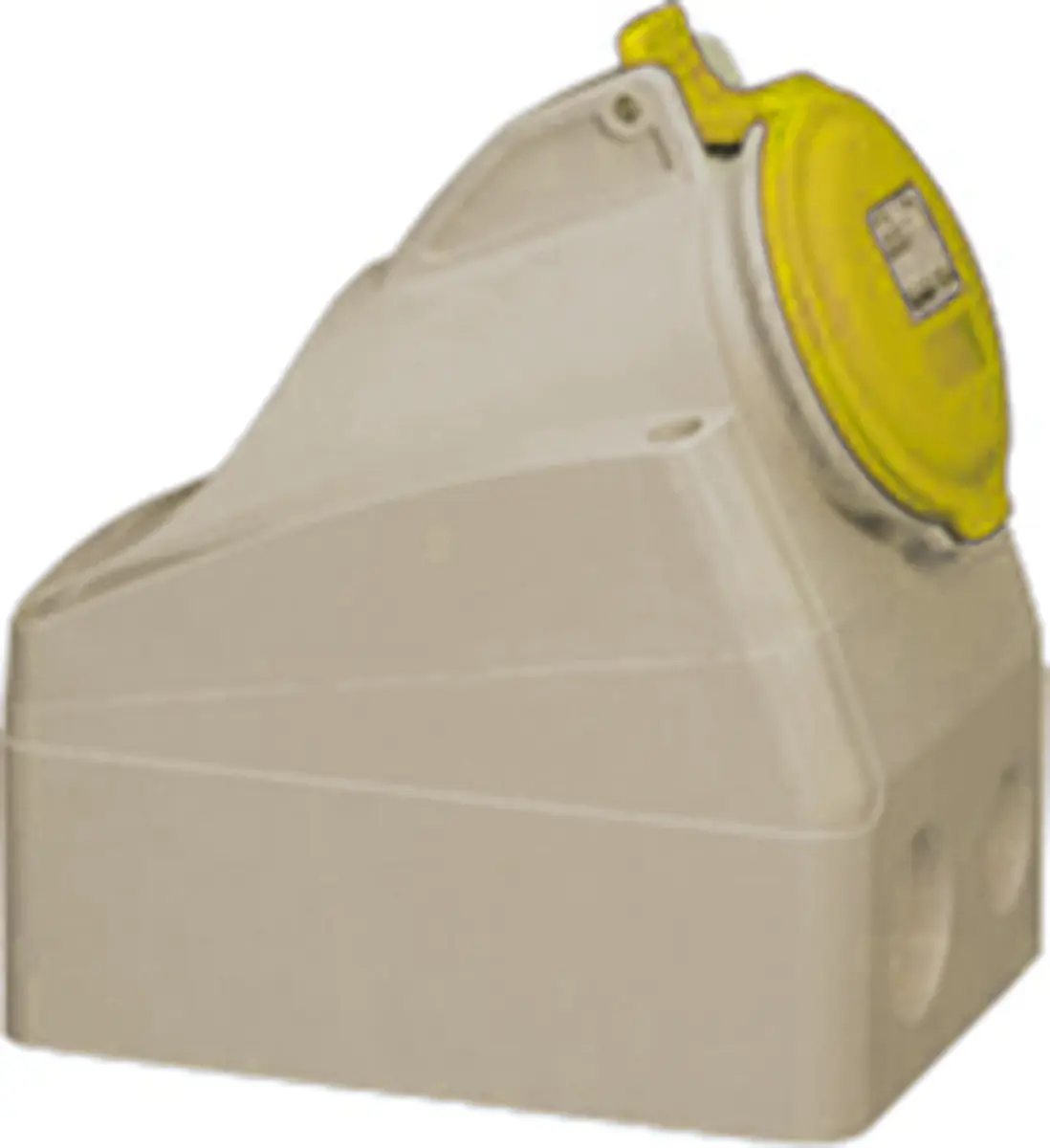 Produktfoto 1 von Legrand P17 Tempra Pro Leistungssteckverbinder Gelb, 110V / 16A, Wand IP44