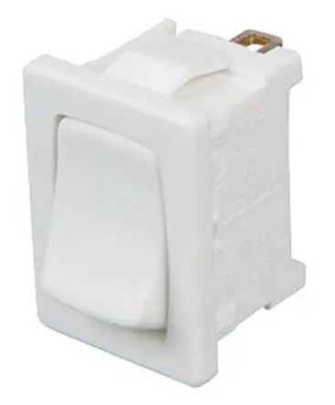 Produktfoto 1 von Marquardt Panel Wippschalter SPST Ein-Neutral-Ein Ein-Aus, 12A, IP40