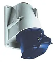 Produktfoto 1 von Amphenol Industrial Easy & Safe Leistungssteckverbinder Blau, 230V 2P+PE / 63A, Panel IP44