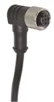 Produktfoto 1 von Banner MQDC, 4-polig Sensor-Betätigungselementkabel, Rechtwinklig Buchse / Nicht abgeschlossen, Länge 5 m
