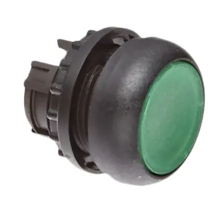 Produktfoto 1 von Eaton RMQ Titan M22 Druckschalter Beleuchtet Panel Ø 22 mm Grün, IP67, IP69K