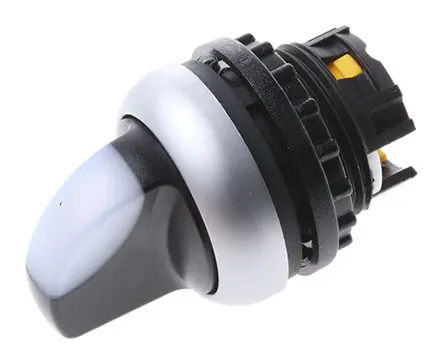 Produktfoto 1 von Eaton Wählschalterkopf Beleuchtet Schwarz 2-Positionen 22mm Drehkopf Rastend