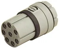 Produktfoto 1 von HARTING R 15 Industrie-Steckverbinder Kontakteinsatz, 7-polig 10A Buchse