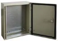 Produktfoto 1 von RS PRO Stahl Wandanschlusskasten RAL 7032 IP66, HxBxT 1000 mm, 800 mm x 200 mm