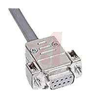 Produktfoto 1 von HARTING D-Sub D-Sub-Gehäuse Gerade, 15-polig, D: D-Sub-Gehäuse Zugentlastung, Silber, Größe A, aus Thermoplast