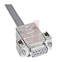 Produktfoto 1 von HARTING D-Sub D-Sub-Gehäuse Gerade, 25-polig, D: D-Sub-Gehäuse Zugentlastung, Silber, Größe B, aus Metall-Thermoplast