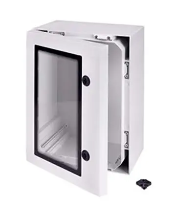 Produktfoto 1 von Fibox ARCA Polycarbonat Wandanschlusskasten Grau IP66, HxBxT 600 mm, 400 mm x 210 mm