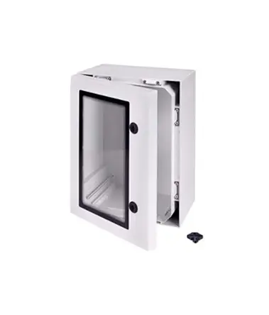 Fibox ARCA Polycarbonat Wandanschlusskasten Grau IP66, HxBxT 400 mm, 300 mm x 210 mm