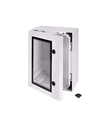 Produktfoto 1 von Fibox ARCA Polycarbonat Wandanschlusskasten Grau IP66, HxBxT 400 mm, 300 mm x 210 mm