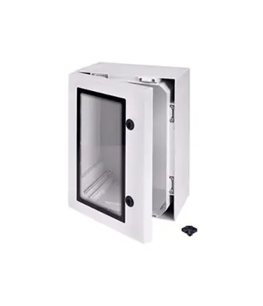 Fibox ARCA Polycarbonat Wandanschlusskasten Grau IP66, HxBxT 800 mm, 600 mm x 300 mm