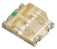 Produktfoto 1 von Kingbright Oberfläche LED Rot, Grün 2.5 V, Cluster 2-LEDs, 100 °, 4-Pin 3025