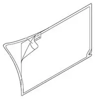 Produktfoto 1 von Mitsubishi Electric Schutzabdeckung GT2103 Schutzfolien zum Einsatz mit Modell GT21