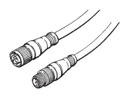 Produktfoto 1 von ABB Jokab M12-C63, 8-polig Sensor-Betätigungselementkabel, M12 Buchse Buchse / Freies Ende Nicht abgeschlossen, Länge 6