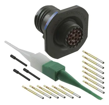 Produktfoto 1 von Amphenol Limited, D38999 MIL-Spec Rundsteckverbinder Gerade, 13-polig, 400 V ac, 550V dc, Gehäuse 11 Buchse,