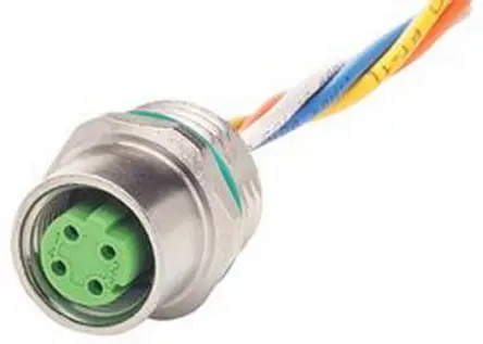 Produktfoto 1 von HARTING 2103, 4-polig Sensor-Betätigungselementkabel, M12 Buchse 4 / Nicht abgeschlossen Buchse, Länge 5 m