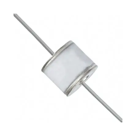 Produktfoto 1 von Littelfuse CG Gasentladungsröhre, Gasentladungsröhre mit 2 Elektroden, 500 A, 90 V dc, Impuls 650V, 90 °C, Axial