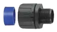 Produktfoto 1 von Flexicon FPAX Nylon 6.6 Kabelrohr Befestigung Kabelrohr M16 13 mm Schwarz Schwarz-Finish IP69K, IP67, IP68, IP66