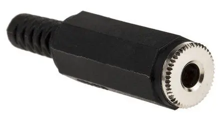 Lumberg Klinkenstecker 3.5 mm Gerade Kabel Buchse 3 S/W 1A Lot