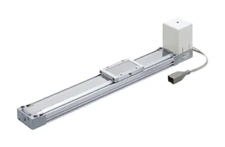 Produktfoto 1 von SMC LEM Elektrischer Linearantrieb 24V dc 1000mm Hub, 1000mm/s, 110N Last