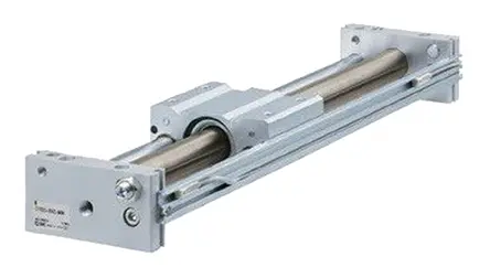Produktfoto 1 von SMC Doppeltwirkend Kolbenstangenloser Pneumatikzylinder CY1S 100 mm 0.7 Mpa 10 mm