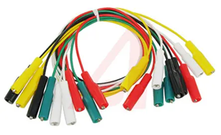 Produktfoto 1 von Mueller Electric Messleitung 5A Polyvinylchlorid-isoliert 460 mm, 300 V