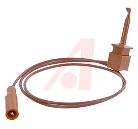Produktfoto 1 von Mueller Electric Abgreifklemme, Kabel 5A, Rot Polyvinylchlorid-isoliert 600 mm, 300 V
