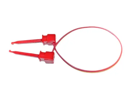 Produktfoto 1 von Mueller Electric Messleitung 5A, Rot, Schwarz Polyvinylchlorid-isoliert 0.9 m, 30 V