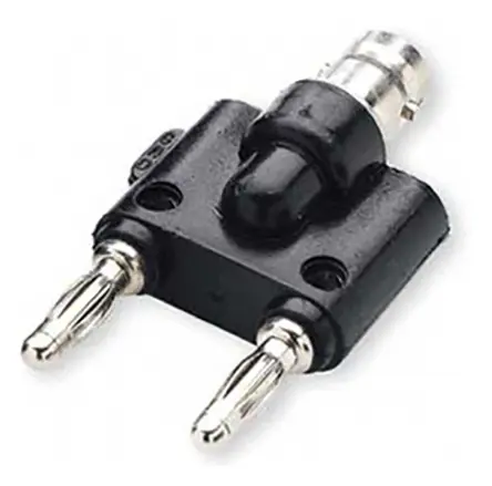 Produktfoto 1 von Mueller Electric Prüfsteckverbinder-Adapter Schwarz Buchse Berylliumkupfer Gold, Nickel