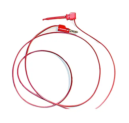 Produktfoto 1 von Mueller Electric Messleitung 5A / Stecker, Rot, Schwarz Polyvinylchlorid-isoliert 1.5 m, 30 V