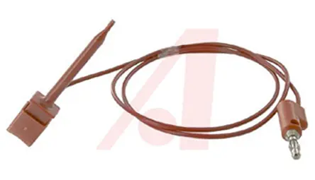 Produktfoto 1 von Mueller Electric Messleitung 5A Stecker, Schwarz, Rot Polyvinylchlorid-isoliert 0.9 m, 30 V
