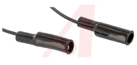 Produktfoto 1 von Mueller Electric Abgreifklemme, Kabel 5A, Schwarz Polyvinylchlorid-isoliert 600 mm, 300 V ac
