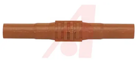 Produktfoto 1 von Mueller Electric Bananensteckerkupplung Rot Messing Nickel 1000V