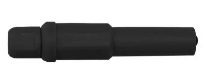 Produktfoto 1 von Mueller Electric 4 mm Stecker Schwarz Bananenstecker, Kontakt Nickel, 1500 V Presssitz