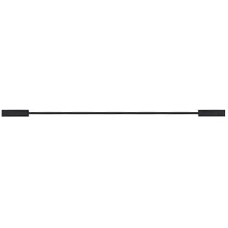 Produktfoto 1 von Mueller Electric Messleitung 3A Buchse / Buchse, Schwarz Polyvinylchlorid-isoliert 300 mm, 300 V